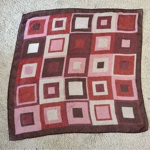 2/$20 Vintage Sheer Square Scarf